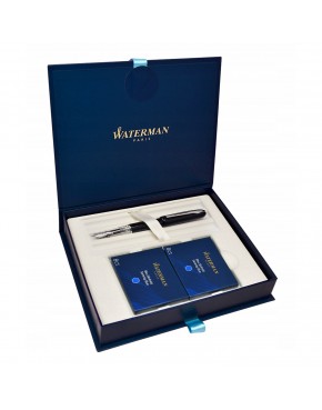 Pióro Wieczne Waterman Kultur Assortis Czarne + naboje S0829200