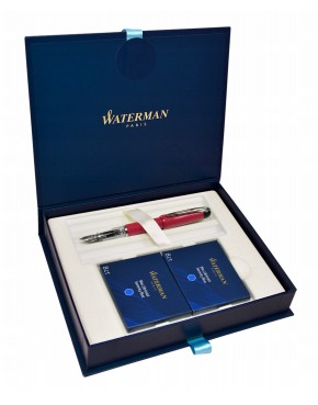 Pióro Wieczne Waterman Kultur Assortis Czerwone + naboje S0829230