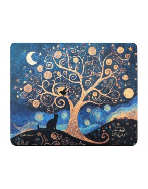 Podkładka pod mysz komputerową - kolaż: V. van Gogh, G. Klimt (CARMANI) 022-0569