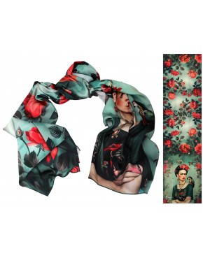 Szal - Inspirowany malarstwem F. Kahlo (CARMANI) 023-2064