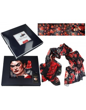 Szal - Inspirowany malarstwem F. Kahlo (CARMANI) 023-2065