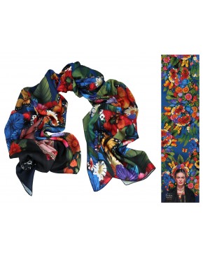 Szal - Inspirowany malarstwem F. Kahlo (CARMANI) 023-2067