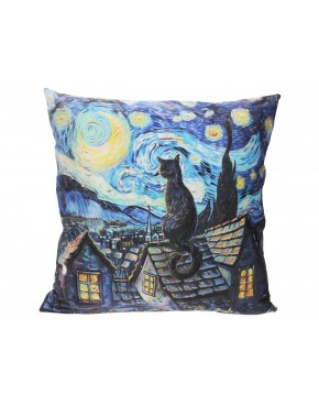 Poduszka z wypełnieniem/suwak - Inspirowana malarstwem V. van Gogh (CARMANI) 023-8032
