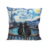 Poduszka z wypełnieniem/suwak - Inspirowana malarstwem V. van Gogh (CARMANI) 023-8032