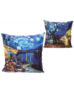 Poduszka z wypełnieniem/suwak - Inspirowana malarstwem V. van Gogh (CARMANI) 023-8033