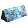 Etui na okulary, składane - Dekoracja kwiatowa, Kolibry (CARMANI) 021-8381