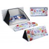 Etui na okulary, składane - Dekoracja kwiatowa (CARMANI) 021-8382