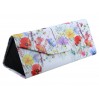 Etui na okulary, składane - Dekoracja kwiatowa (CARMANI) 021-8382