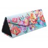Etui na okulary, składane - Dekoracja kwiatowa (CARMANI) 021-8384