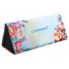 Etui na okulary, składane - Dekoracja kwiatowa (CARMANI) 021-8384