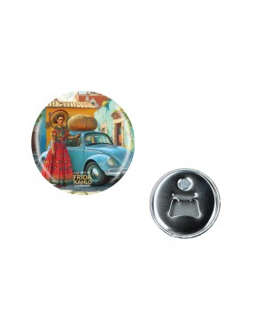 Otwieracz z magnesem - inspirowane malarstwem F. Kahlo (CARMANI) 125-2053