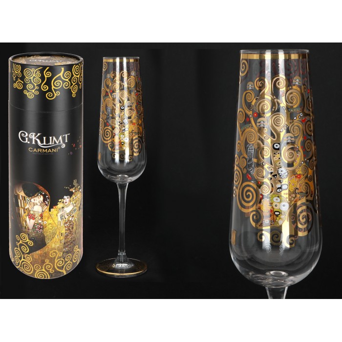 Kieliszek do szampana - G. Klimt, Drzewo (CARMANI) 841-3722