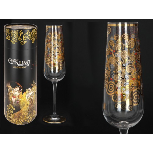 Kieliszek do szampana - G. Klimt, Drzewo (CARMANI) 841-3722