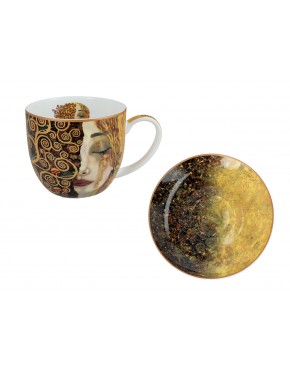 Kpl. 2 filiżanek ze spodkami - G. Klimt, Złote łzy (CARMANI) 532-7406