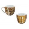 Kpl. 2 filiżanek ze spodkami - G. Klimt, Złote łzy (CARMANI) 532-7406