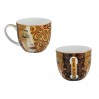 Kpl. 2 filiżanek ze spodkami - G. Klimt, Złote łzy (CARMANI) 532-7406