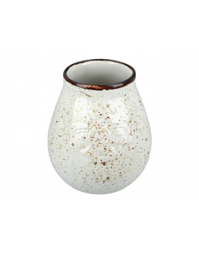 Naczynie Ceramiczne do Yerby - kremowe 100-1061