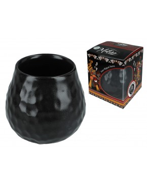 Naczynie Ceramiczne do Yerby - plaster miodu, czarny 100-1071