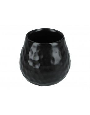 Naczynie Ceramiczne do Yerby - plaster miodu, czarny 100-1071