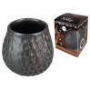 Naczynie Ceramiczne do Yerby - plaster miodu, metaliczny 100-1072