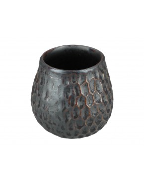 Naczynie Ceramiczne do Yerby - plaster miodu, metaliczny 100-1072