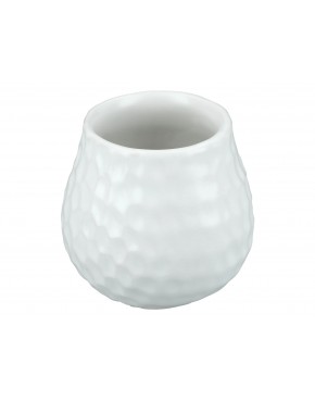 Naczynie Ceramiczne do Yerby - plaster miodu, biały 100-1070