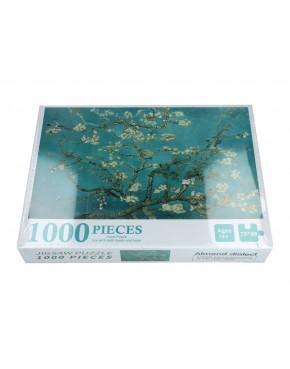 Puzzle - V. van Gogh, Kwitnący Migdałowiec, 1000 elementów 021-6014