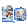 Kpl. Łapka i rękawica kuchenna - Zimowe zwierzęta - Lisy (CARMANI) 023-5398 Kpl. Łapka i rękawica kuchenna - Zimowe zwierzęta - Lisy (CARMANI) 023-5398