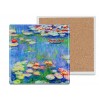 Podkładka ceramiczna, kwadratowa - C. Monet, Lilie wodne (CARMANI) 008-2056B