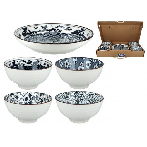 Kpl. 4 miseczek + talerz 846-3261