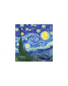 Poszetka - V. van Gogh, Gwiaździsta Noc (CARMANI) 023-4300