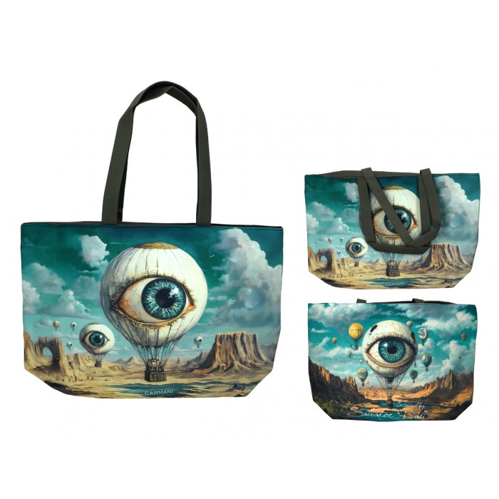 Torba na ramię - inspirowana malarstwem S. Dali (CARMANI) 021-8872
