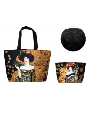 Torba na ramię - inspirowana malarstwem G. Klimt (CARMANI) 021-8869