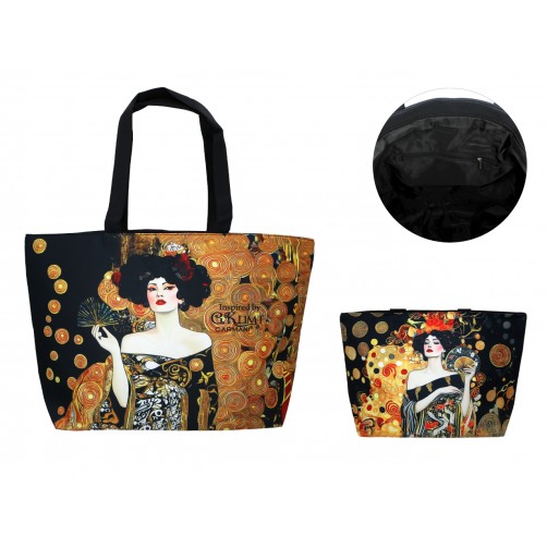 Torba na ramię - inspirowana malarstwem G. Klimt (CARMANI) 021-8869