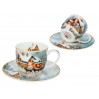 Kpl. 2 filiżanek świątecznych - Zimowa idylla (CARMANI) 219-9106