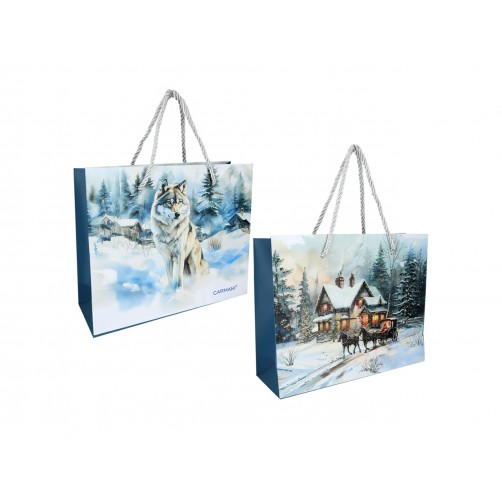 Torebeka prezentowa - Zima wszędzie (CARMANI) 219-0011