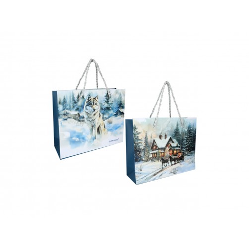 Torebeka prezentowa - Zima wszędzie (CARMANI) 219-0012