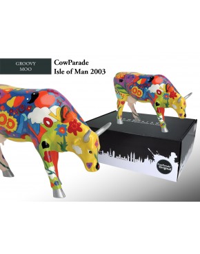 CowParade Isle of Man 2003, Groovy Moo, autor: Kay Ormond 359-0641