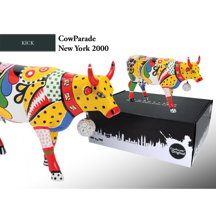 CowParade New York 2000, Kick, autor: Garance 359-0639