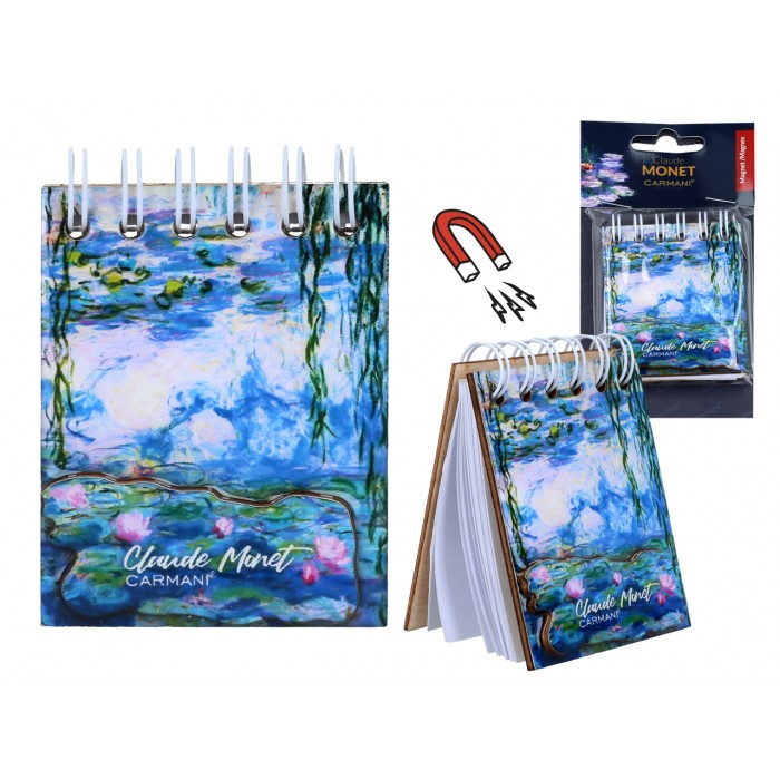 Notes magnetyczny - C. Monet, Nenufary (CARMANI) 022-0269