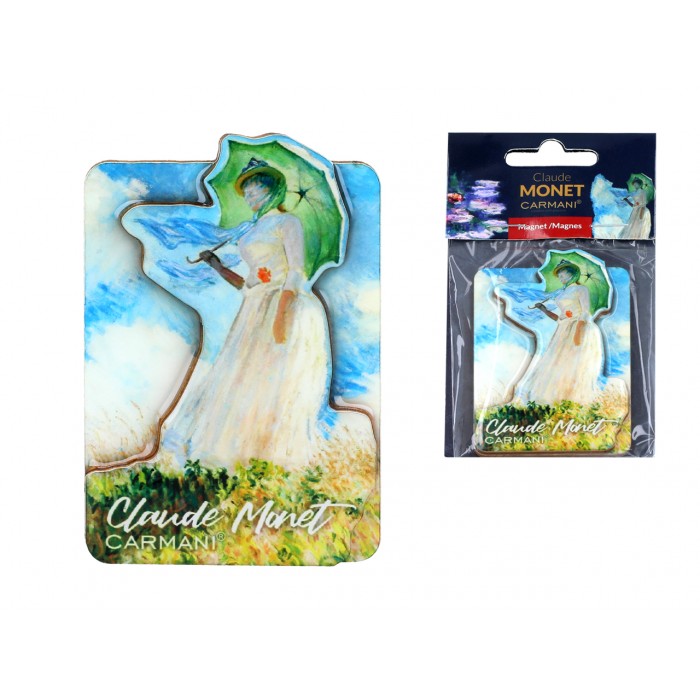 Magnes - C. Monet, Kobieta z parasolem (CARMANI) 013-0920