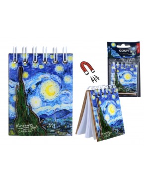 Notes magnetyczny - V. van Gogh, Gwiaździsta Noc (CARMANI) 022-0266