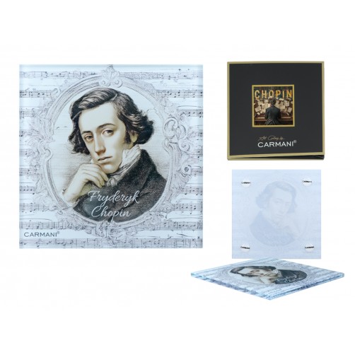 Podkładka szklana -  F. Chopin (CARMANI) 195-3370