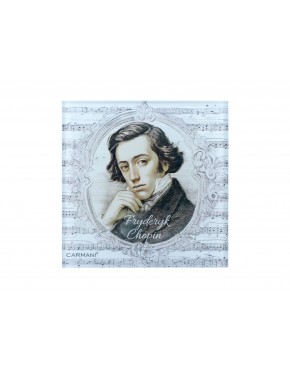 Podkładka szklana -  F. Chopin (CARMANI) 195-3370