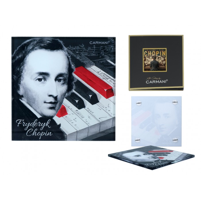 Podkładka szklana -  F. Chopin (CARMANI) 195-3372