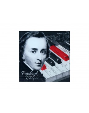 Podkładka szklana -  F. Chopin (CARMANI) 195-3372