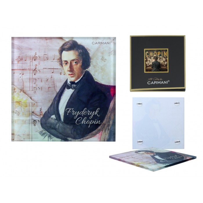Podkładka szklana - F. Chopin (CARMANI) 195-3373