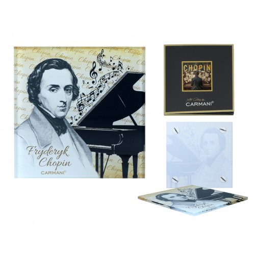 Podkładka szklana - F. Chopin (CARMANI) 195-3374