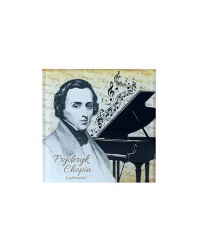 Podkładka szklana - F. Chopin (CARMANI) 195-3374