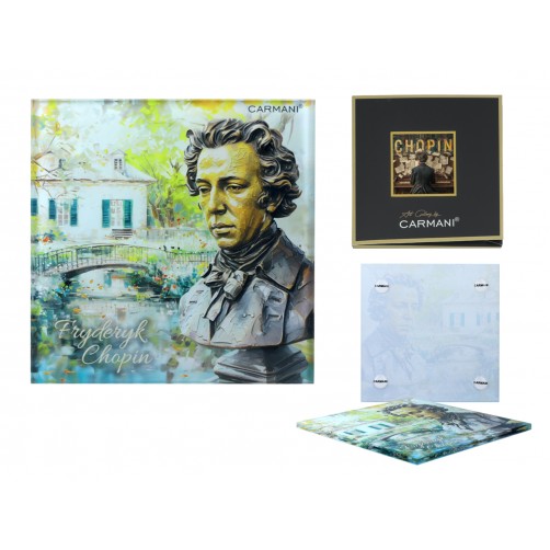 Podkładka szklana - F. Chopin (CARMANI) 195-3375